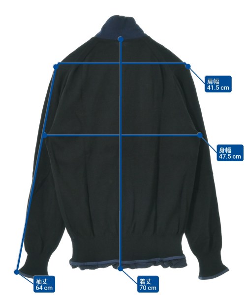 sacai（サカイ）カジュアルジャケット 黒 サイズ:1(S位) メンズ/2200667283060