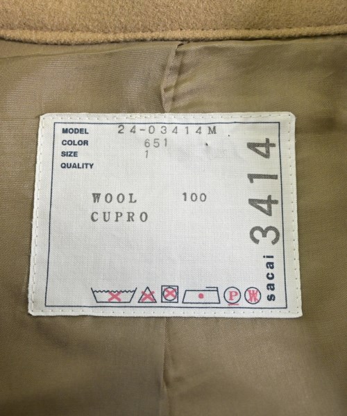 sacai（サカイ）その他 茶 サイズ:1(S位) メンズ/2200672012013