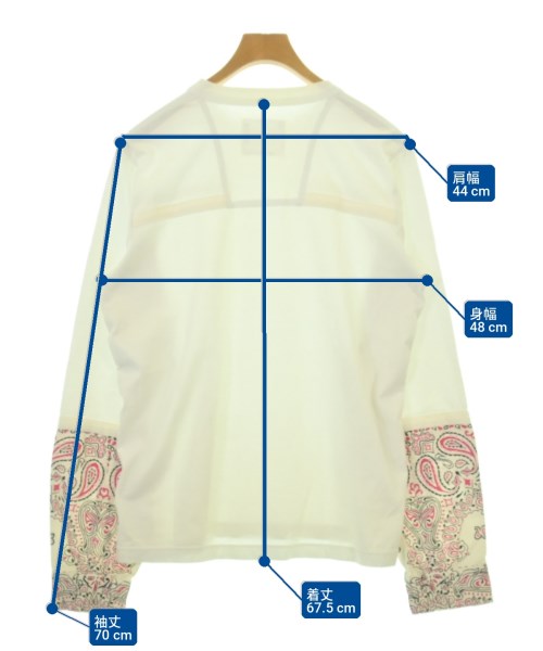 sacai（サカイ）Tシャツ・カットソー 白 サイズ:2(M位) メンズ/2200731336012