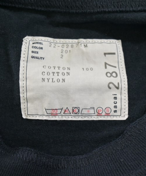 sacai（サカイ）Tシャツ・カットソー 紺 サイズ:2(M位) メンズ/2200731336036