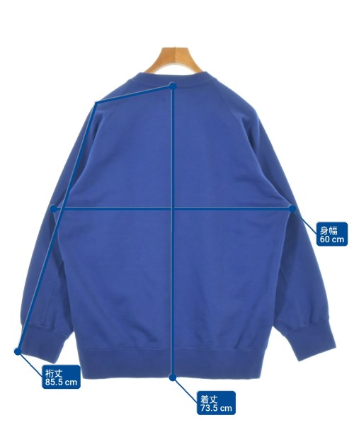 sacai（サカイ）スウェット 青 サイズ:2(M位) メンズ/2200731336081