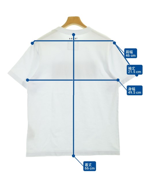 sacai（サカイ）Tシャツ・カットソー 白 サイズ:2(M位) メンズ/2200731524013