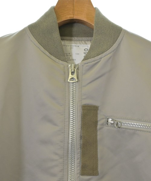 sacai（サカイ）ミリタリーブルゾン グレー サイズ:1(S位) メンズ/2200731099078