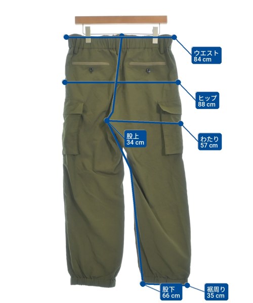 sacai（サカイ）カーゴパンツ カーキ サイズ:2(M位) メンズ/2200731099092