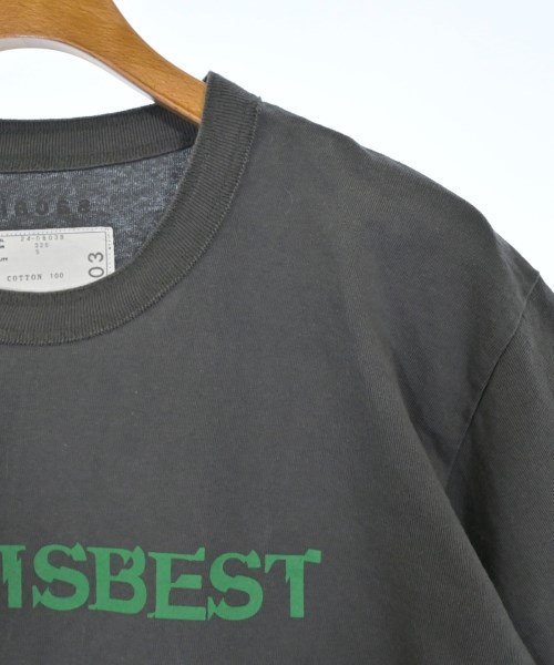 sacai（サカイ）Tシャツ・カットソー グレー サイズ:5(XXL位) メンズ/2200732074029