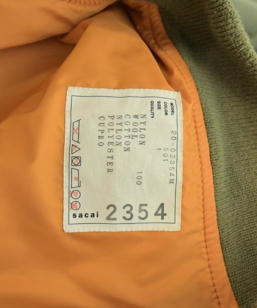 sacai（サカイ）その他 カーキ サイズ:1(S位) メンズ/2200732743062