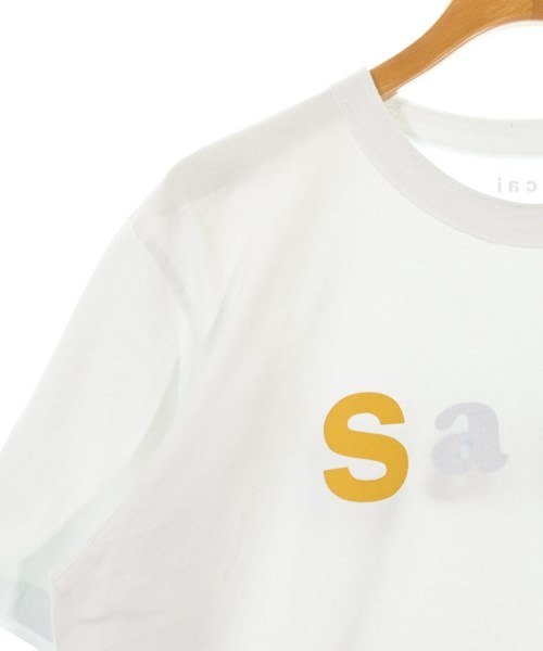 sacai（サカイ）Tシャツ・カットソー 白 サイズ:5(XXL位) メンズ/2200719993046