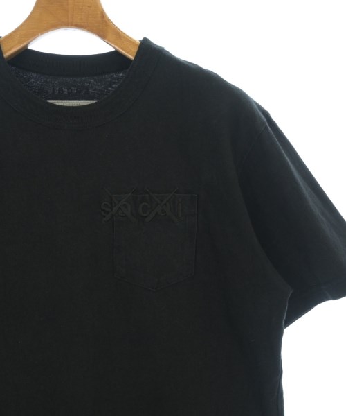 sacai（サカイ）Tシャツ・カットソー 黒 サイズ:2(M位) メンズ/2200720077056