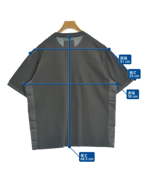 sacai（サカイ）Tシャツ・カットソー グレー サイズ:1(S位) メンズ/2200719159084