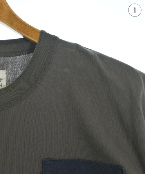 sacai（サカイ）Tシャツ・カットソー グレー サイズ:1(S位) メンズ/2200719159084