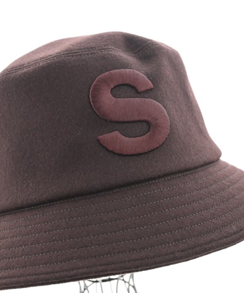 sacai（サカイ）ハット 茶 サイズ:3 メンズ/2200720546101