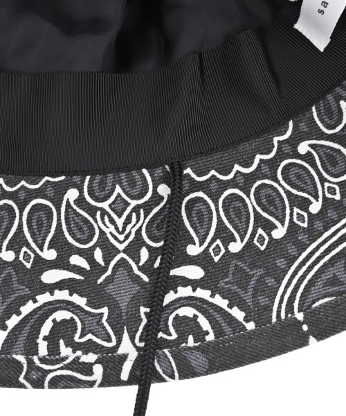 sacai（サカイ）ハット グレー サイズ:3 メンズ/2200720546200