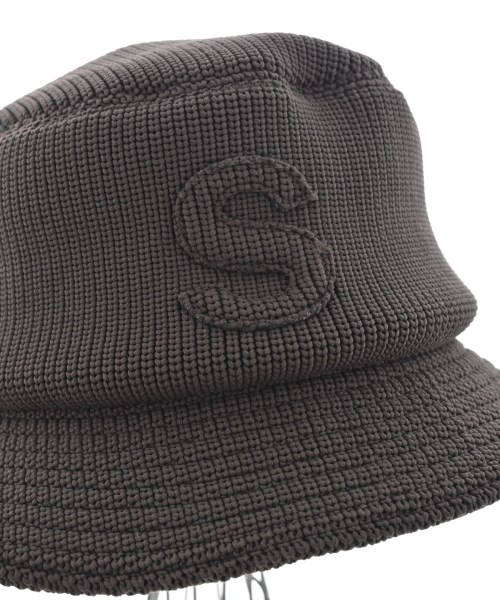 sacai（サカイ）ハット 茶 サイズ:3 メンズ/2200720546224