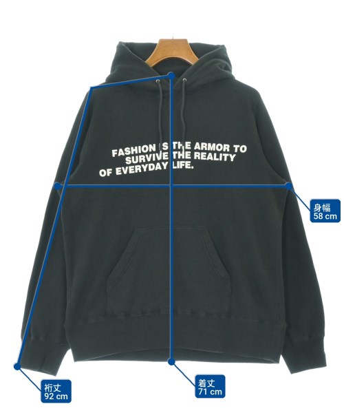 sacai（サカイ）パーカー 黒 サイズ:3(L位) メンズ/2200721087214