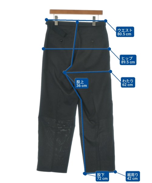 sacai（サカイ）スラックス 黒 サイズ:1(S位) メンズ/2200722452028