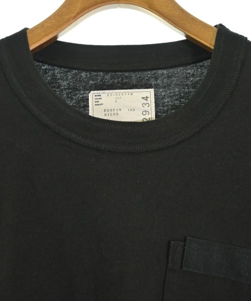 sacai（サカイ）Tシャツ・カットソー 黒 サイズ:4(XL位) メンズ/2200722853023