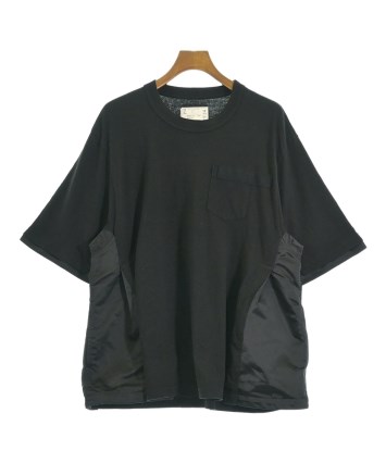 sacai（サカイ）Tシャツ・カットソー 黒 サイズ:4(XL位) メンズ