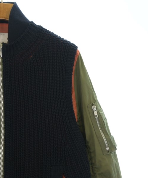 sacai（サカイ）ミリタリーブルゾン 紺 サイズ:2(M位) メンズ/2200723705024