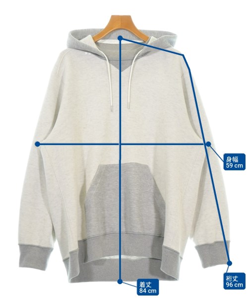 sacai（サカイ）パーカー グレー サイズ:3(L位) メンズ/2200719048067