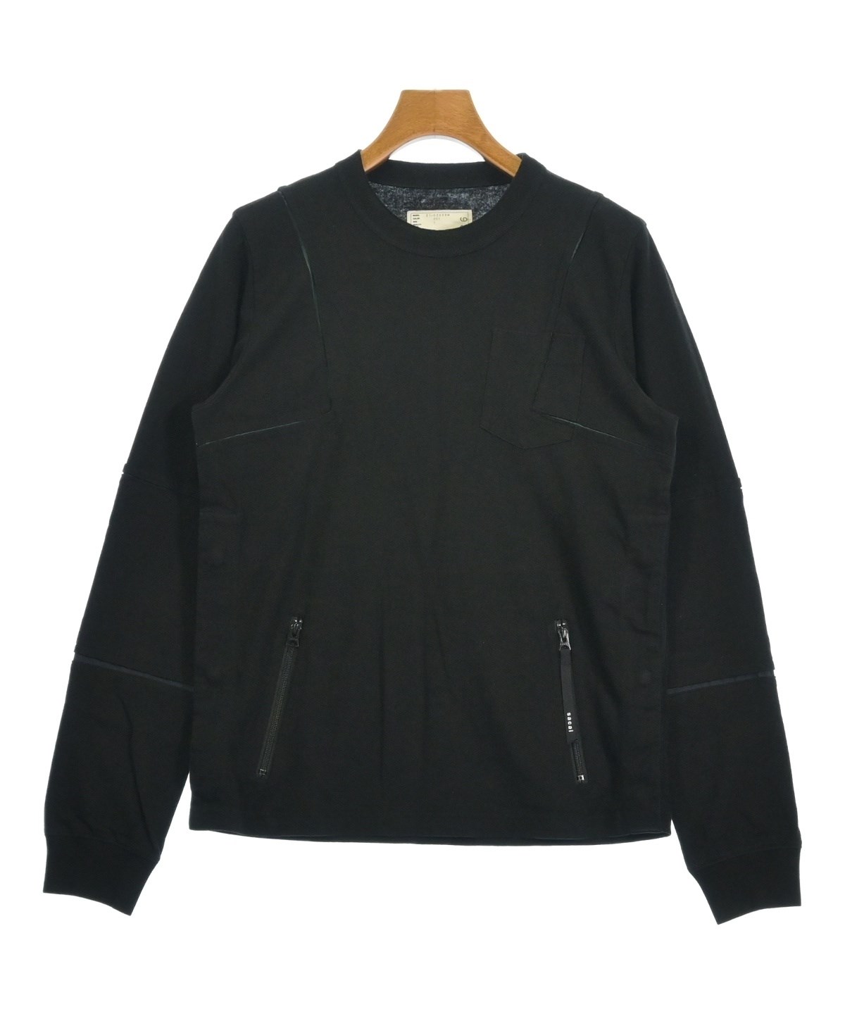 sacai（サカイ）Tシャツ・カットソー 黒 サイズ:1(S位) メンズ