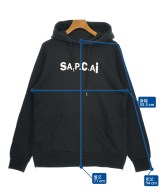 sacai（サカイ）パーカー 黒 サイズ:M メンズ/2200724688067