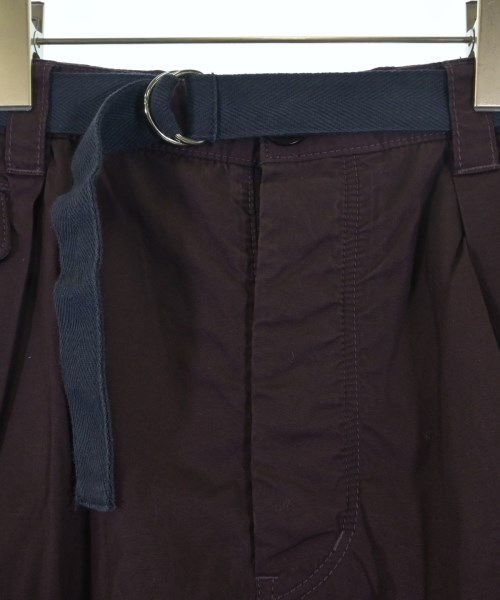 sacai（サカイ）ショートパンツ 紫 サイズ:2(M位) メンズ/2200725089023