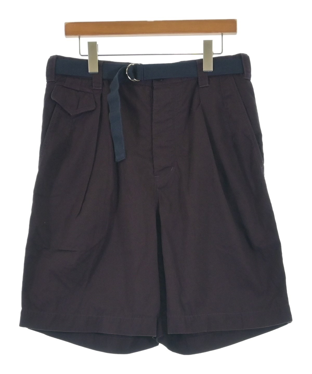 サパン　904545 お急ぎ sacai（サカイ）ショートパンツ 紫 サイズ:2(M位) メンズ