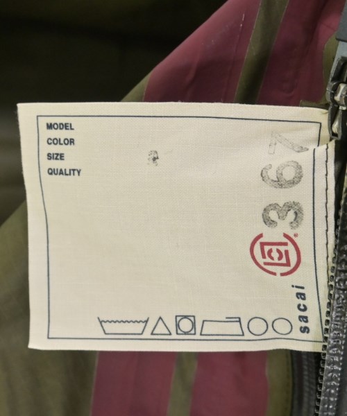sacai（サカイ）その他 カーキ サイズ:-(L位) メンズ/2200725392017