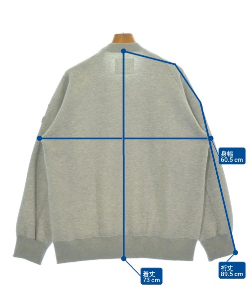 sacai（サカイ）スウェット グレー サイズ:2(M位) メンズ/2200725902025