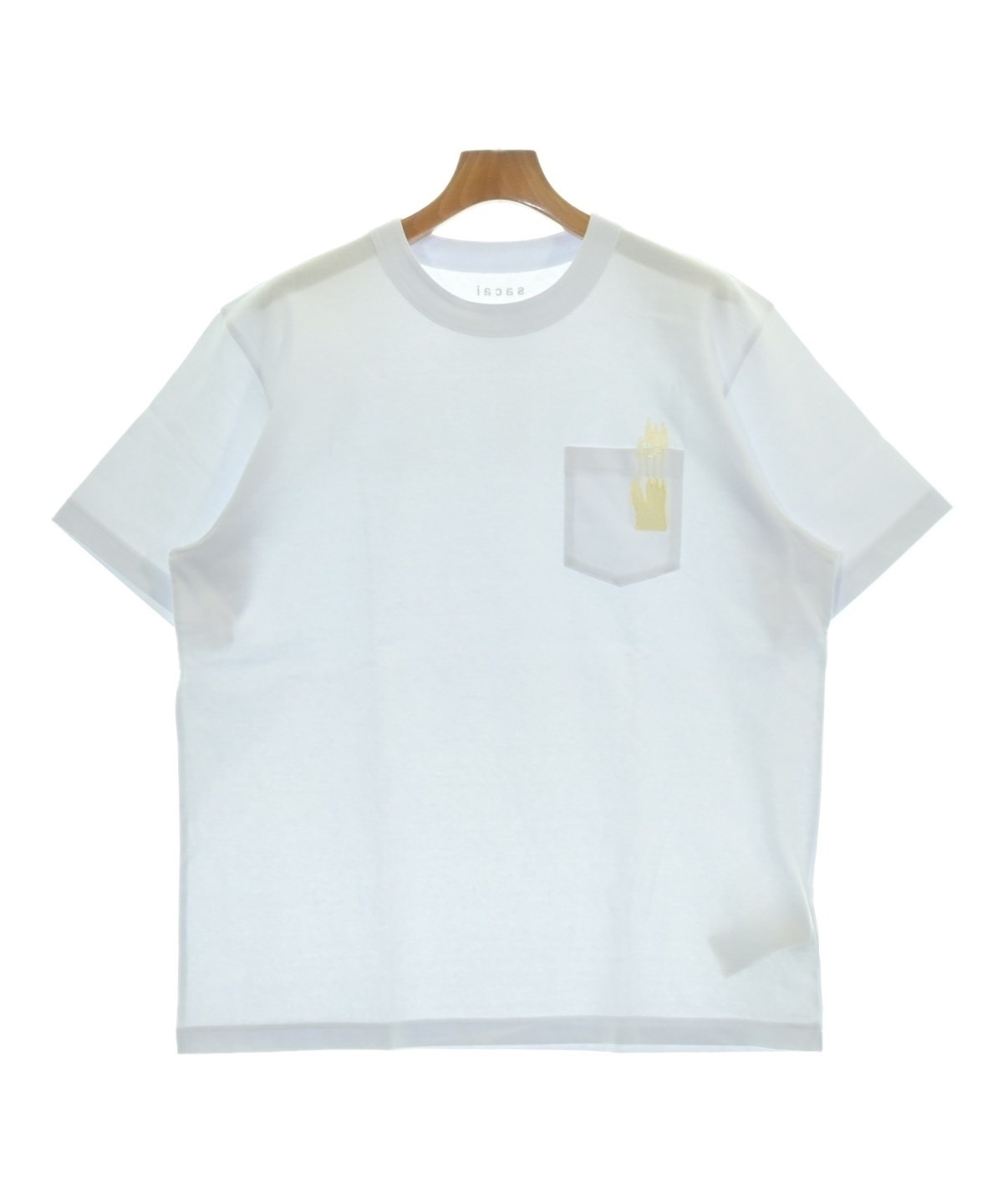 sacai（サカイ）Tシャツ・カットソー 白 サイズ:-(XXL位) メンズ
