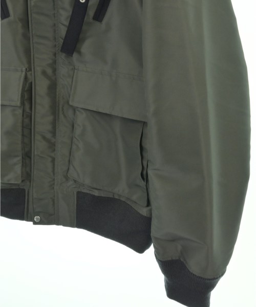 sacai（サカイ）ミリタリーブルゾン カーキ サイズ:4(XL位) メンズ/2200726076022
