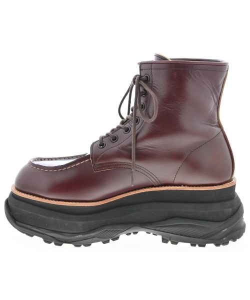 sacai（サカイ）ブーツ 赤 サイズ:EU42(27cm位) メンズ/2200725381011