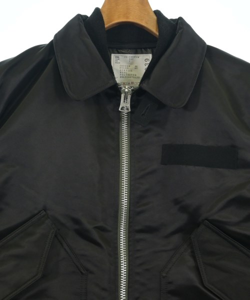 sacai（サカイ）ミリタリーブルゾン 黒 サイズ:2(M位) メンズ/2200728050013