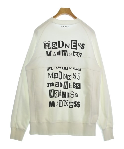 sacai（サカイ）スウェット 白 サイズ:3(L位) メンズ/2200728077157