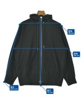 sacai（サカイ）パーカー 黒 サイズ:1(S位) メンズ/2200728745018