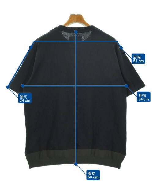 sacai（サカイ）Tシャツ・カットソー 黒 サイズ:2(M位) メンズ/2200728746015