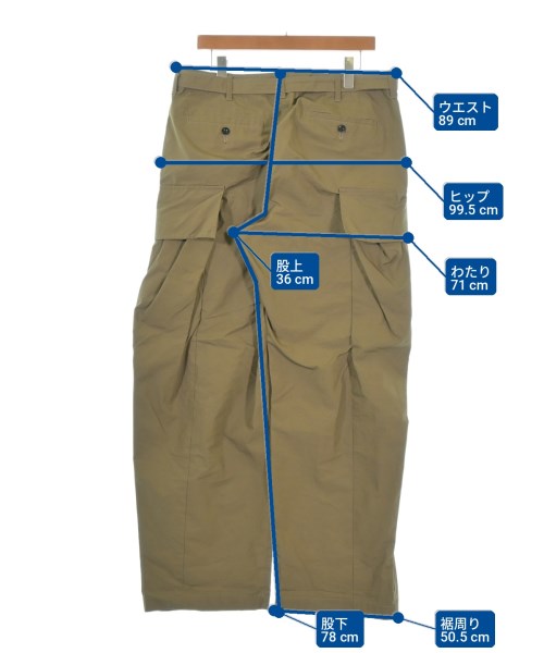 sacai（サカイ）カーゴパンツ カーキ サイズ:3(L位) メンズ/2200728746022