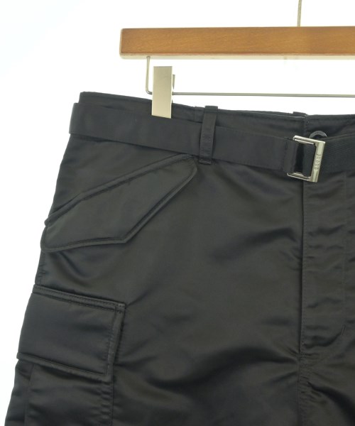 sacai（サカイ）ショートパンツ 黒 サイズ:4(XL位) メンズ/2200728809017