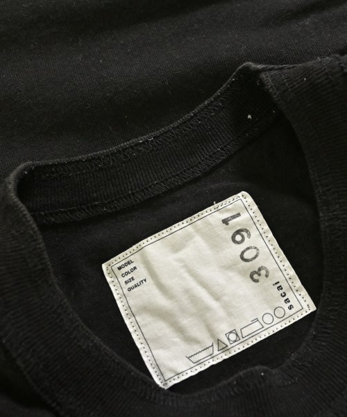 sacai（サカイ）Tシャツ・カットソー 黒 サイズ:-(M位) メンズ/2200728809024