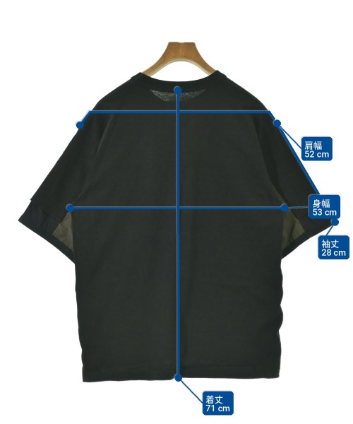 sacai（サカイ）Tシャツ・カットソー 黒 サイズ:-(M位) メンズ/2200728809024