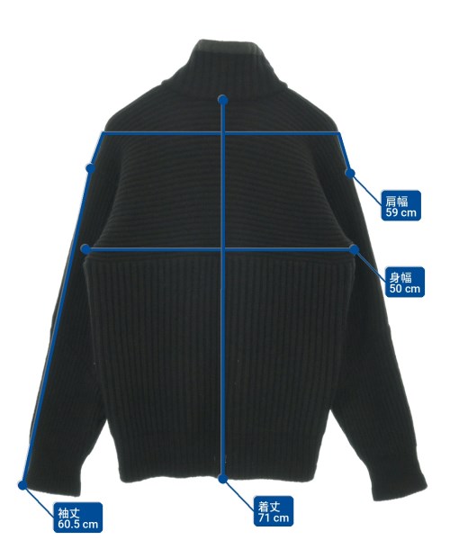 sacai（サカイ）カーディガン 黒 サイズ:1(S位) メンズ/2200728345027
