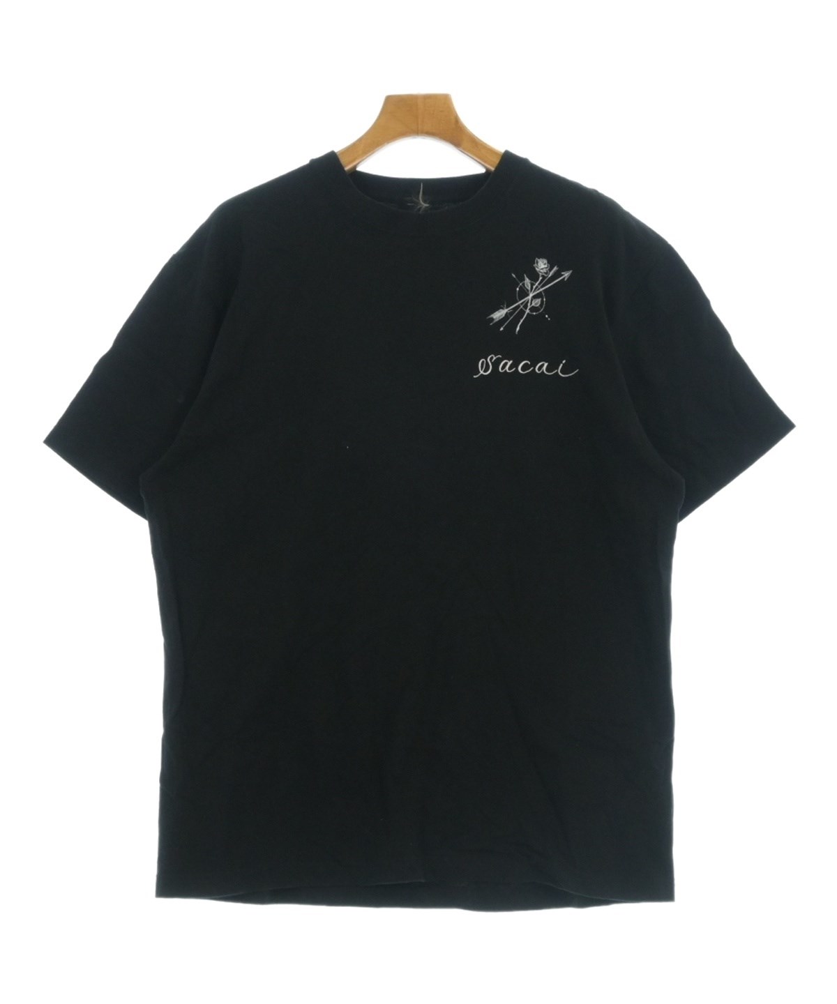 Sade sacai オーバーサイズTシャツ サイズ3 sacai（サカイ）Tシャツ・カットソー 黒 サイズ:3(L位) メンズ