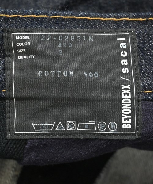 sacai（サカイ）デニムパンツ 紺 サイズ:2(M位) メンズ/2200681462243
