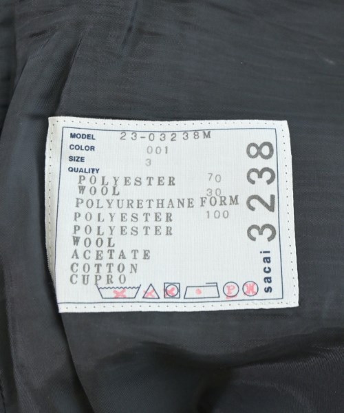 sacai（サカイ）その他 黒 サイズ:3(L位) メンズ/2200681462267