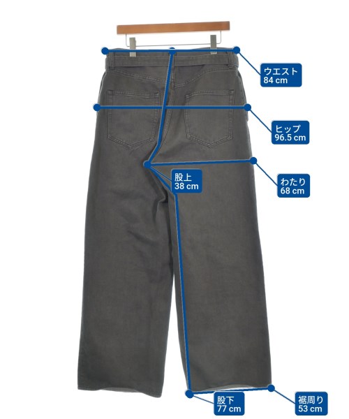 sacai（サカイ）デニムパンツ グレー サイズ:2(M位) メンズ/2200681462274