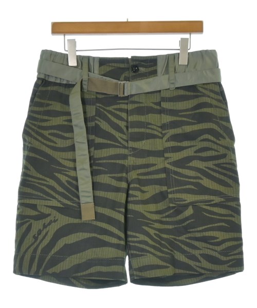 sacai(サカイ)ショートパンツ カーキ サイズ:2(M位)/2200683542066