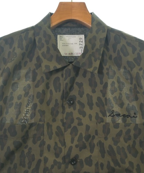 sacai（サカイ）カジュアルシャツ 茶 サイズ:3(L位) メンズ/2200683736045
