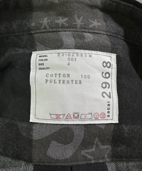 sacai（サカイ）ブルゾン 黒 サイズ:4(XL位) メンズ/2200683835069