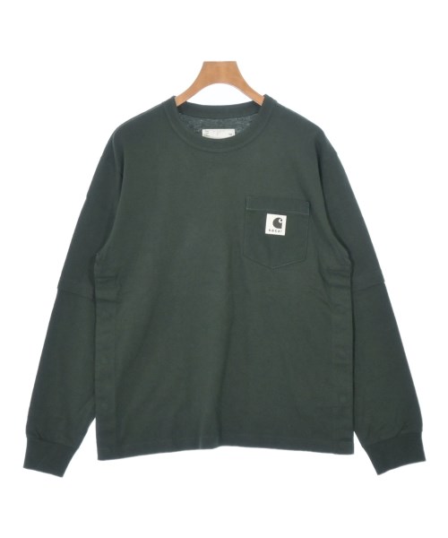 sacai(サカイ)Tシャツ・カットソー 緑 サイズ:3(L位)/2200683891041
