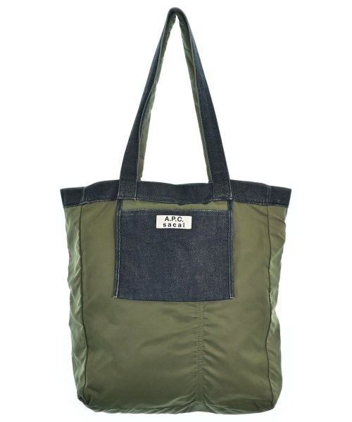 sacai(サカイ)トートバッグ カーキ サイズ:-/2200684252094